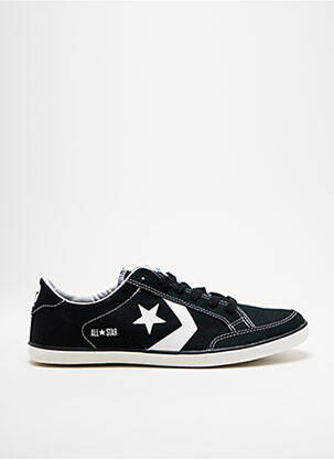 Baskets bout rond bout rond noir CONVERSE homme