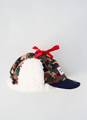 Casquette doublure bleu HELLO HOSSY enfant