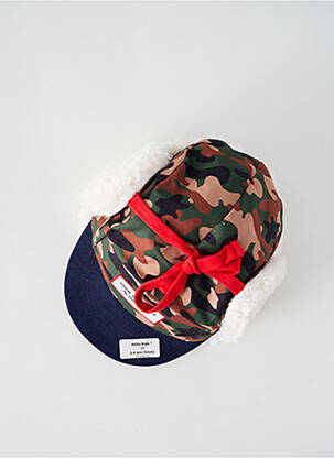 Casquette doublure bleu HELLO HOSSY enfant