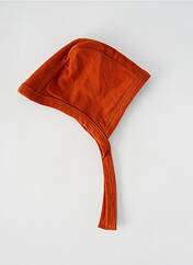 Bonnet orange BB AND CO pour enfant seconde vue