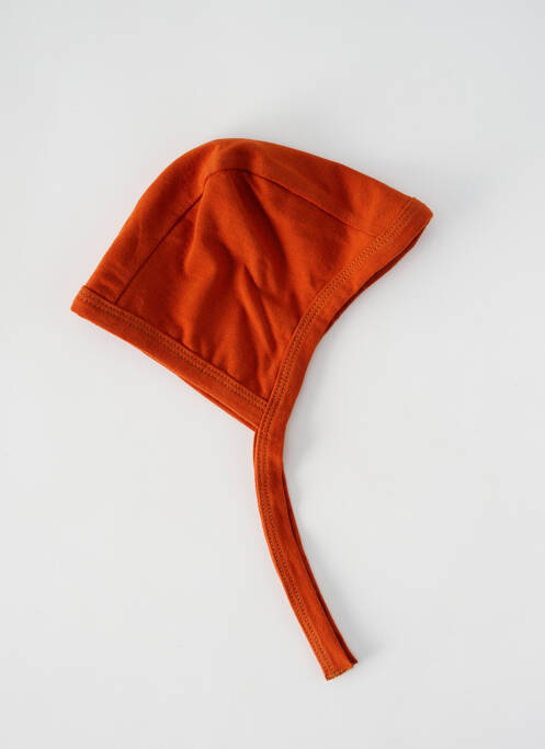 Bonnet orange BB AND CO pour enfant