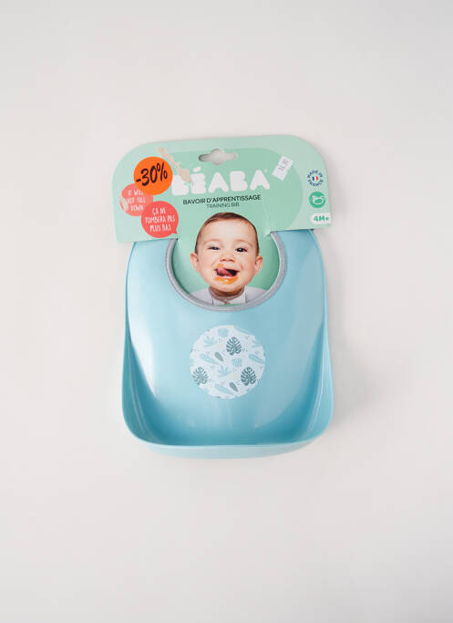 Bavoir bleu BEABA pour enfant