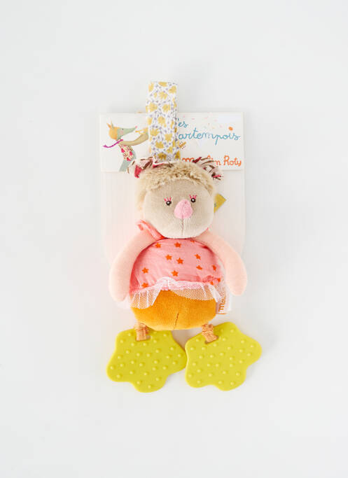 Doudou rose MOULIN ROTY pour enfant