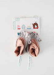 Chaussons/Pantoufles gris MOULIN ROTY pour enfant seconde vue