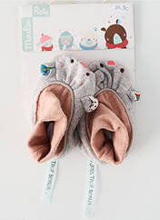 Chaussons/Pantoufles gris MOULIN ROTY pour enfant seconde vue