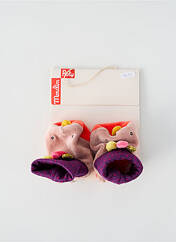 Chaussons/Pantoufles violet MOULIN ROTY pour enfant seconde vue