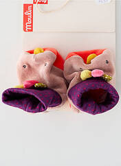 Chaussons/Pantoufles violet MOULIN ROTY pour enfant seconde vue