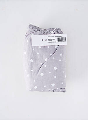 Parure de lit gris BB AND CO pour enfant