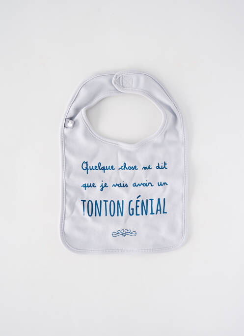 Bavoir blanc BB AND CO pour enfant