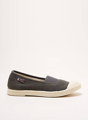 Ballerines bout rond talon plat jusqu'à 3cm gris LES TROPEZIENNES PAR M.BELARBI femme