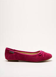 Ballerines bout rond talon plat jusqu'à 3cm rose LES TROPEZIENNES PAR M.BELARBI femme