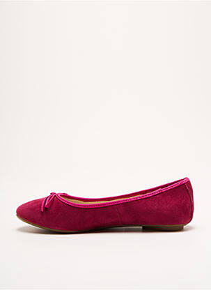 Ballerines bout rond talon plat jusqu'à 3cm rose LES TROPEZIENNES PAR M.BELARBI femme