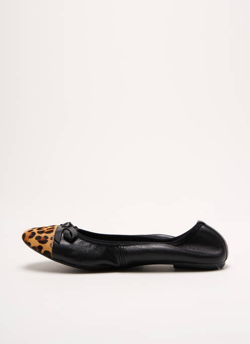 Ballerines impression talon plat jusqu'à 3cm noir LES TROPEZIENNES PAR M.BELARBI femme