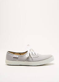 Baskets bout rond bout rond gris VICTORIA unisexe