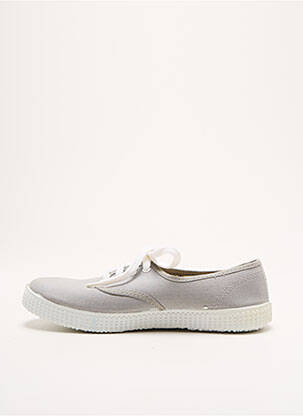 Baskets bout rond bout rond gris VICTORIA unisexe