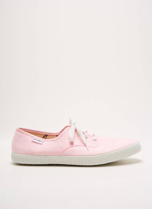 Baskets bout rond bout rond rose VICTORIA unisexe