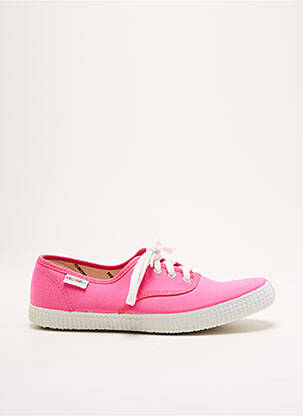 Baskets bout rond bout rond rose VICTORIA unisexe