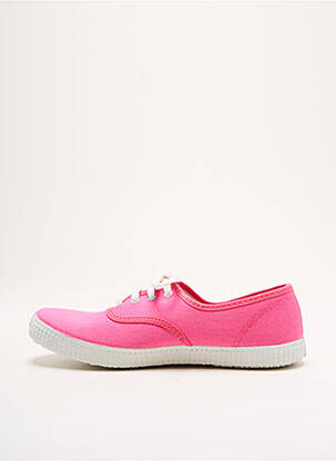 Baskets bout rond bout rond rose VICTORIA unisexe