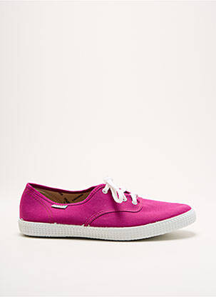 Baskets bout rond bout rond violet VICTORIA unisexe