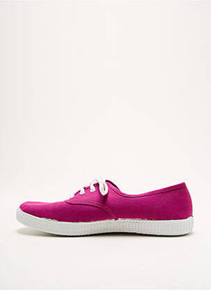 Baskets bout rond bout rond violet VICTORIA unisexe