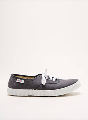 Baskets bout rond bout rond gris VICTORIA unisexe
