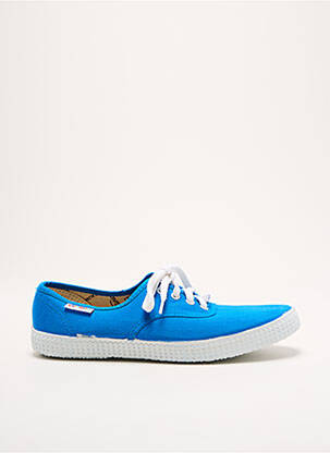 Baskets bout rond bout rond bleu VICTORIA unisexe