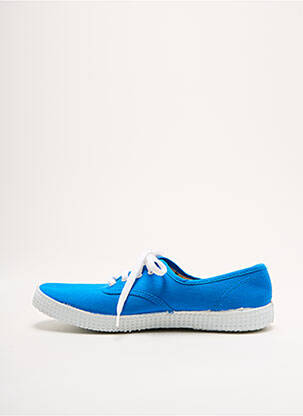 Baskets bout rond bout rond bleu VICTORIA unisexe