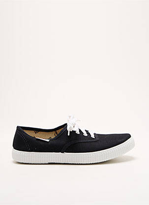Baskets bout rond bout rond noir VICTORIA unisexe