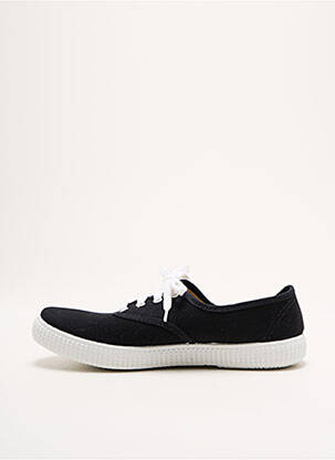 Baskets bout rond bout rond noir VICTORIA unisexe