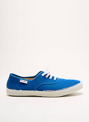 Baskets bout rond bout rond bleu VICTORIA unisexe