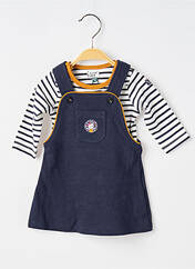 Ensemble robe bleu ELLE EST OU LA MER pour fille seconde vue