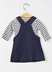Ensemble robe bleu ELLE EST OU LA MER pour fille seconde vue
