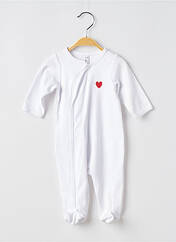 Pyjama blanc BBANDCO pour fille seconde vue