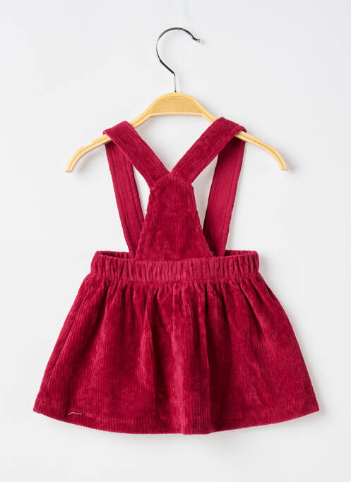 Robe mi-longue rose ELLE EST OU LA MER pour fille