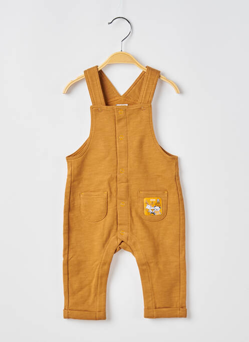 Salopette jaune ELLE EST OU LA MER pour garçon