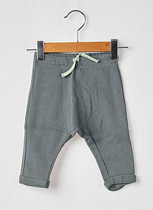 Sarouel stretch taille élastique vert MOULIN ROTY fille