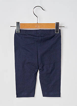 Legging stretch taille élastique bleu ELLE EST OU LA MER fille