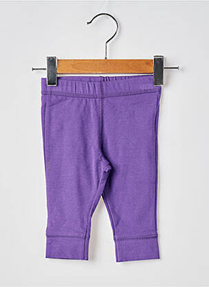 Legging stretch taille élastique violet MOULIN ROTY fille
