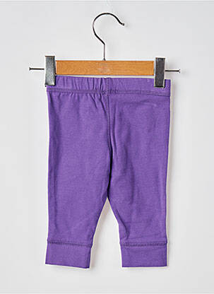Legging stretch taille élastique violet MOULIN ROTY fille