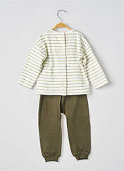 Ensemble pantalon vert ELLE EST OU LA MER pour fille seconde vue