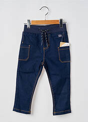 Jeans coupe slim bleu ELLE EST OU LA MER pour garçon seconde vue