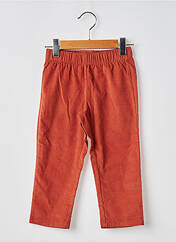 Pantalon droit orange MOULIN ROTY pour fille seconde vue