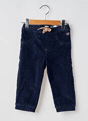 Pantalon droit bleu ELLE EST OU LA MER pour garçon seconde vue