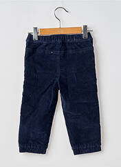 Pantalon droit bleu ELLE EST OU LA MER pour garçon seconde vue