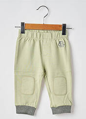 Pantalon droit vert ELLE EST OU LA MER pour garçon seconde vue