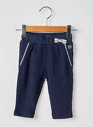 Pantalon slim bleu ELLE EST OU LA MER pour fille