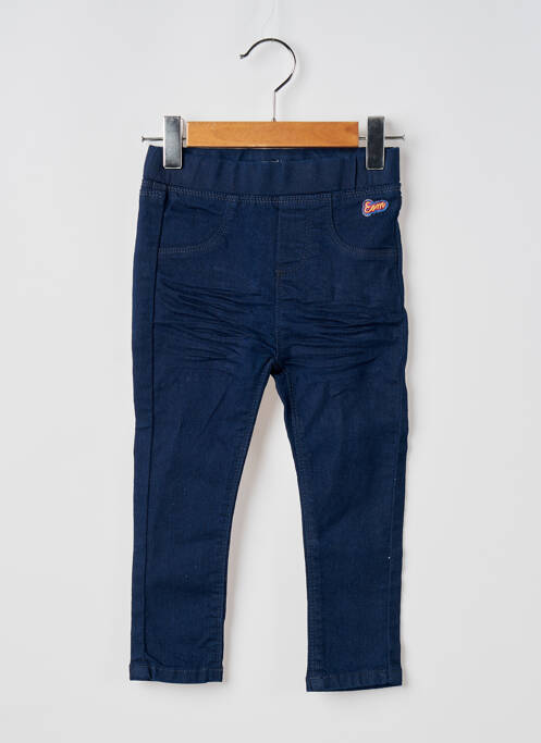 Jegging poches taille ajustable bleu ELLE EST OU LA MER fille