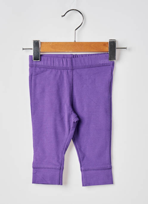 Legging stretch taille élastique violet MOULIN ROTY fille