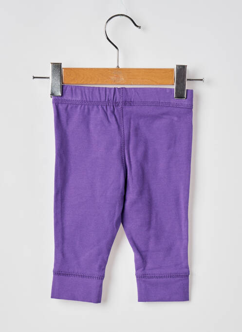 Legging stretch taille élastique violet MOULIN ROTY fille