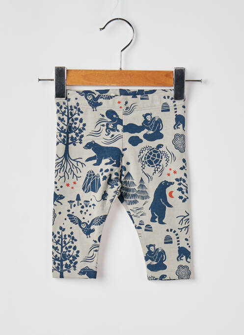 Legging bleu MOULIN ROTY pour fille